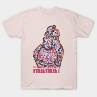 Mama hen - peony T-Shirt